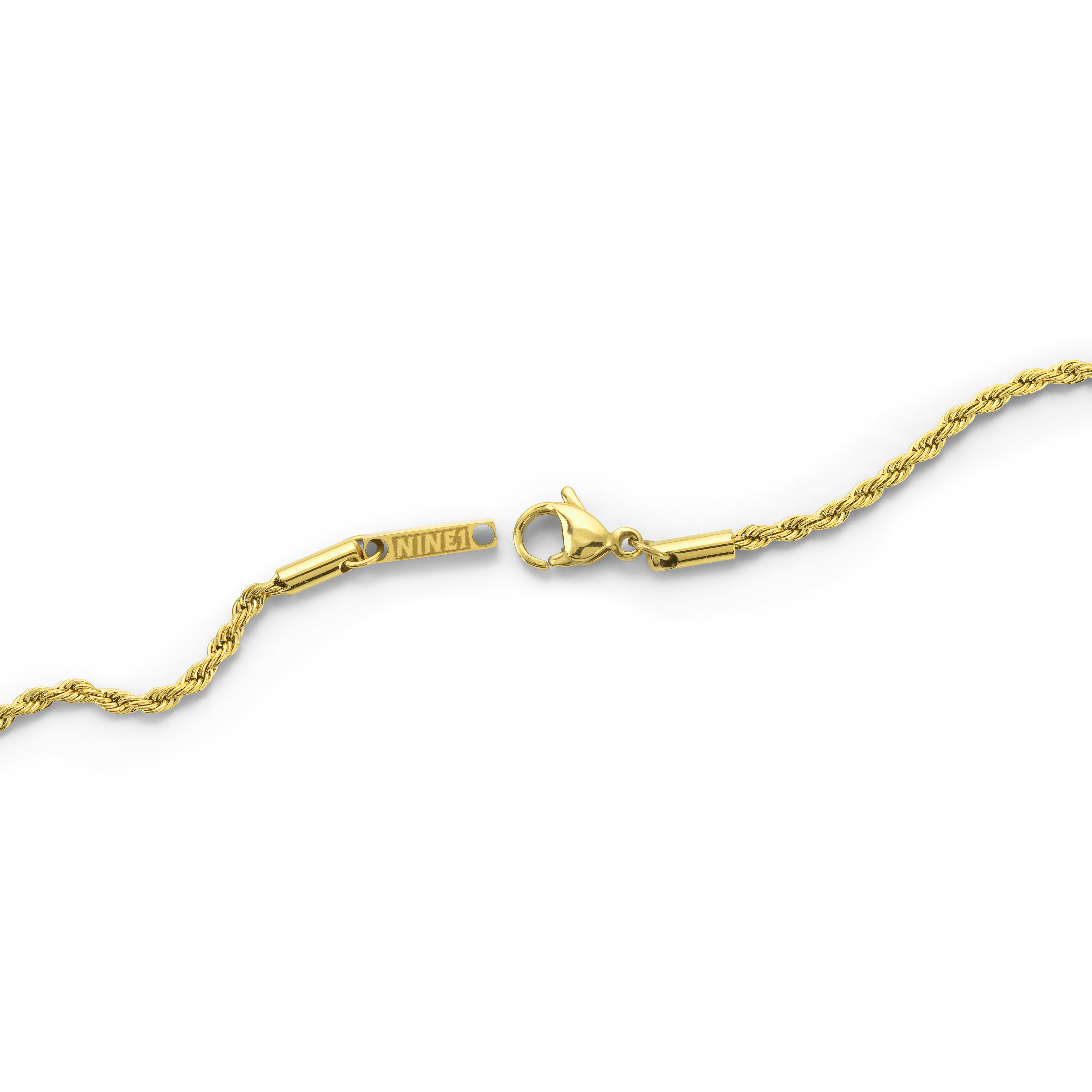 Necklace Rope ion 2mm Gold