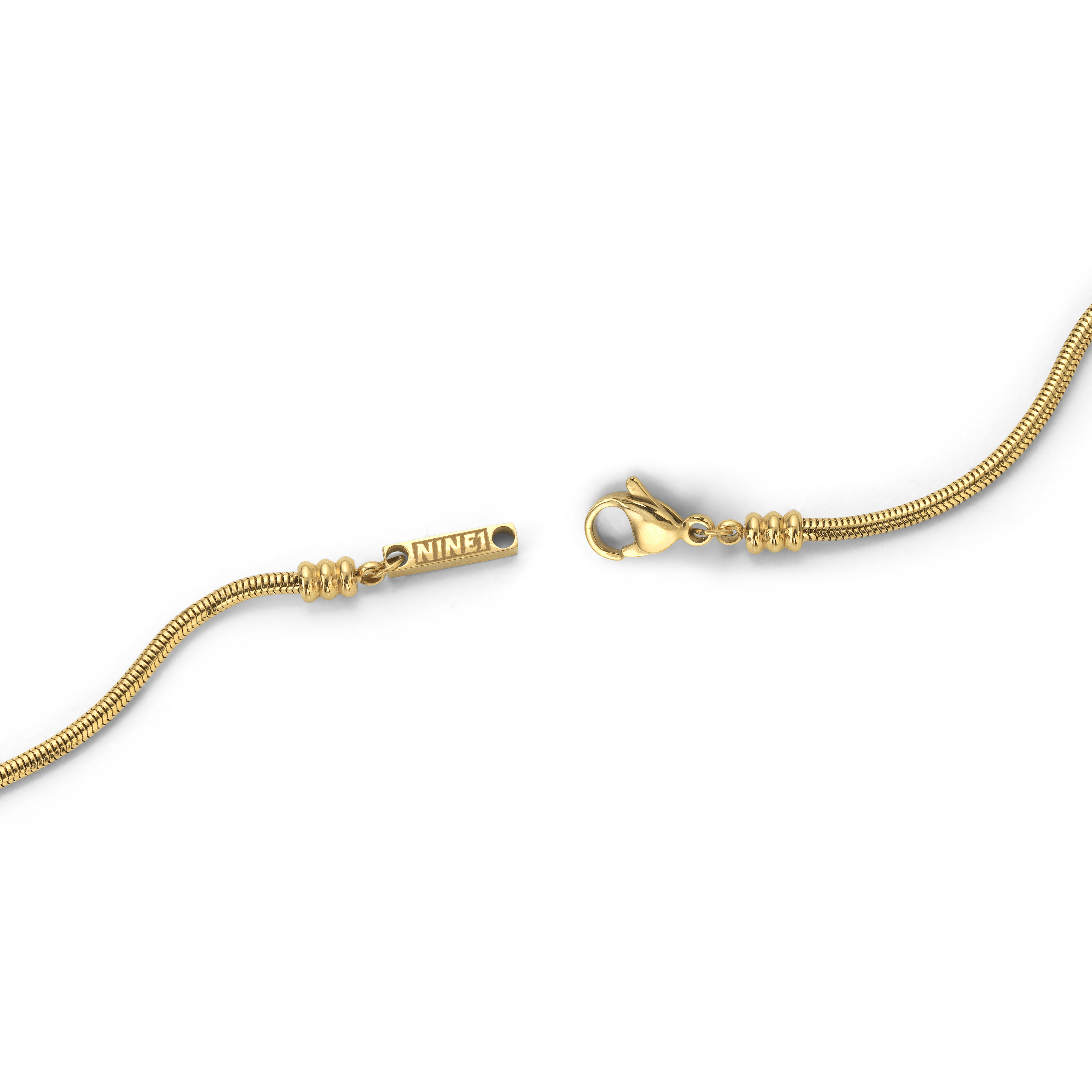 Necklace Snake ion 2mm Gold