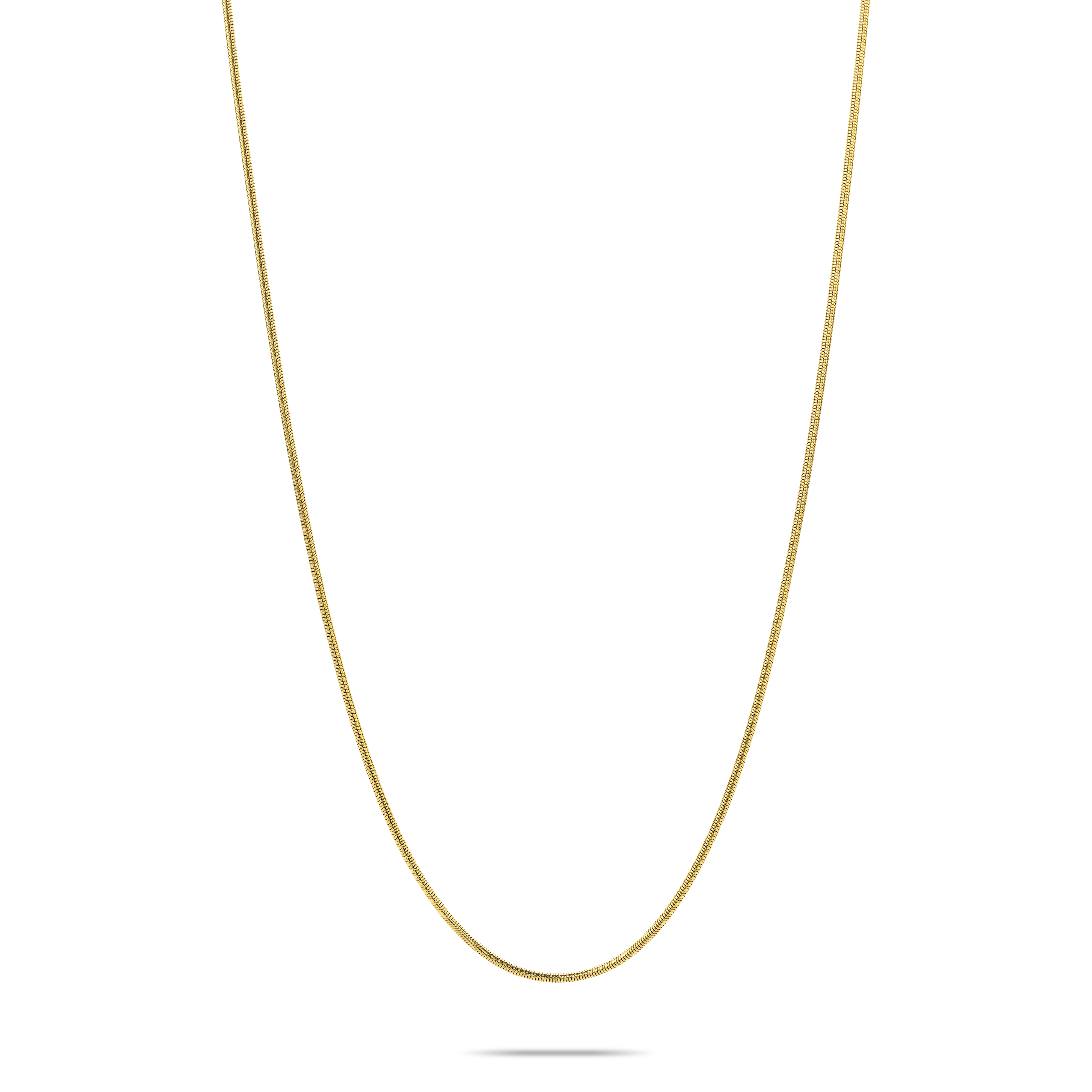 Necklace Snake ion 2mm Gold