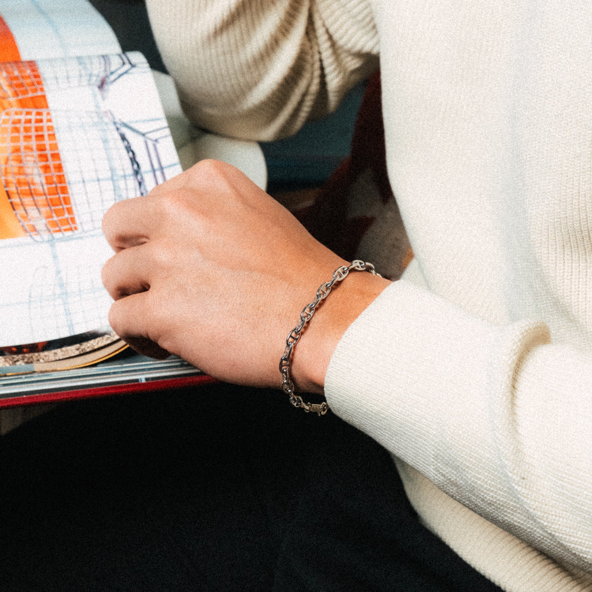 Bracelet Coffee Bean 10mm