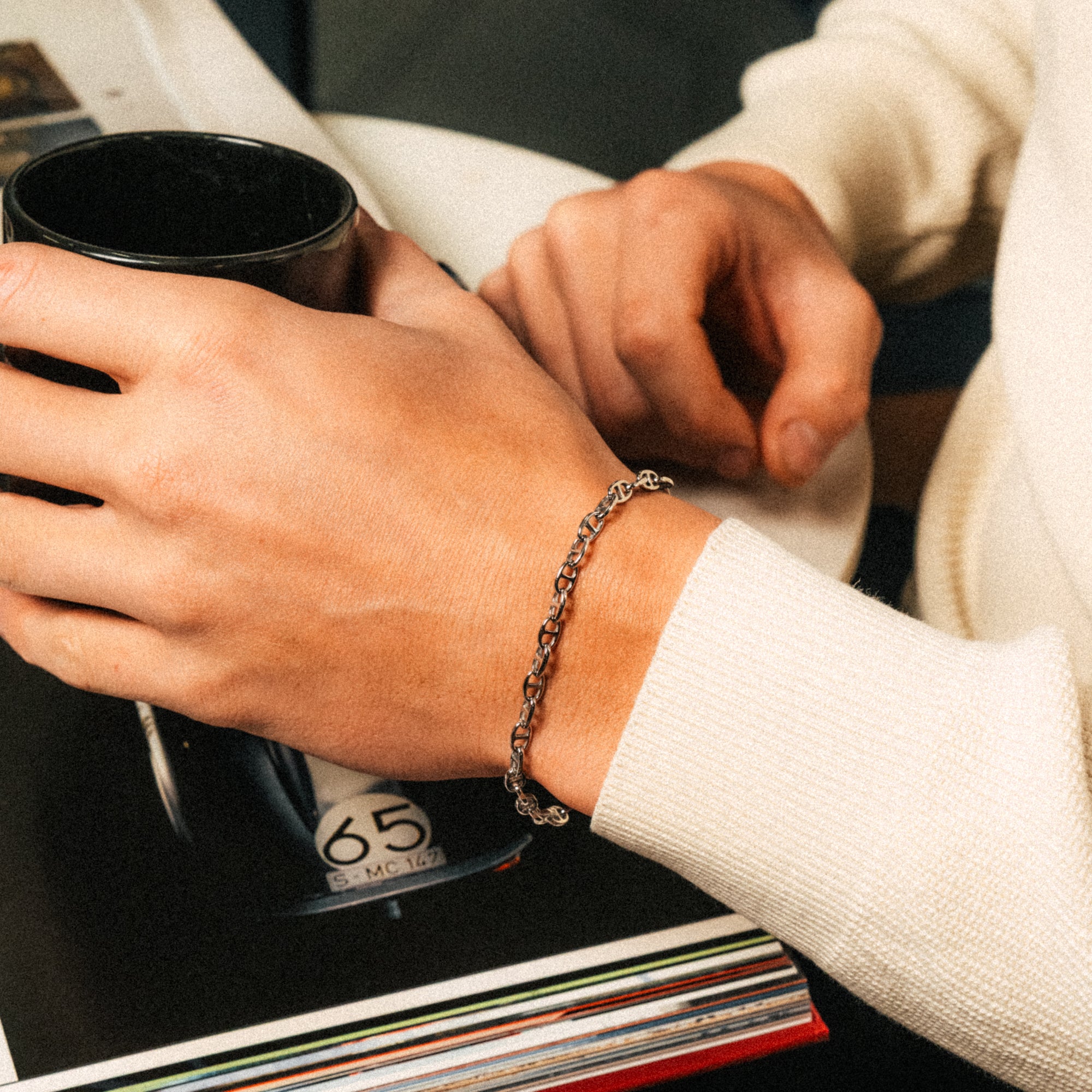 Bracelet Coffee Bean 8mm