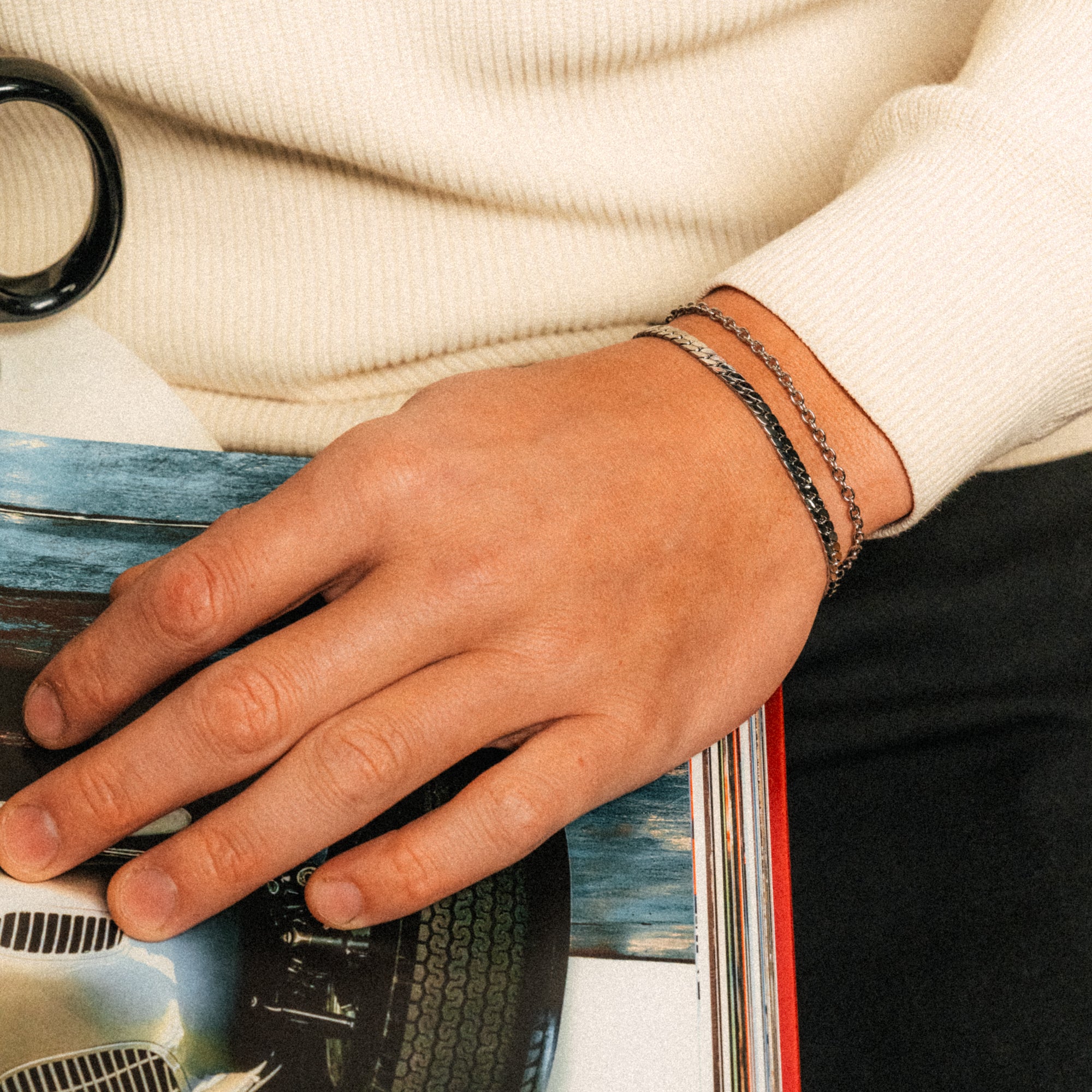 Bracelet Flat Chain 4mm