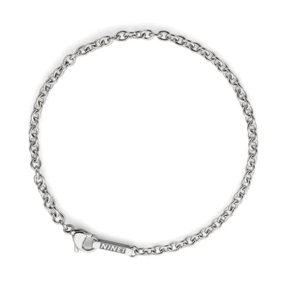 Bracelet Anchor 2mm Silver