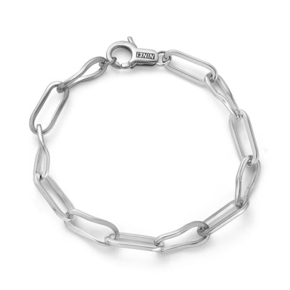 Bracelet Link 7mm Silver