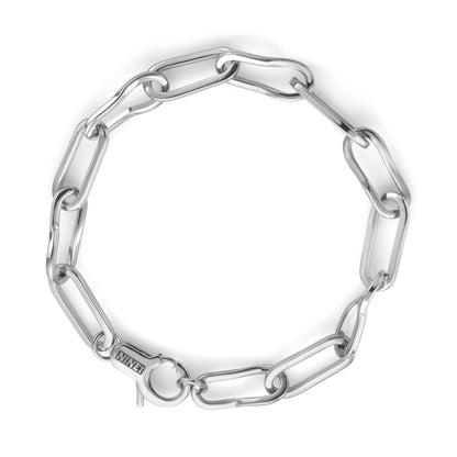 Bracelet Link 7mm Silver