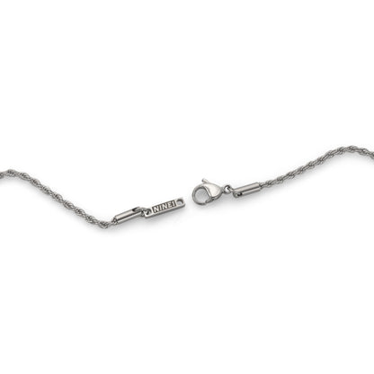 Necklace Rope 2mm Silver