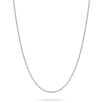 Necklace Anchor 2mm Silver