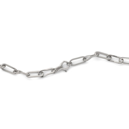 Necklace Link 7mm Silver