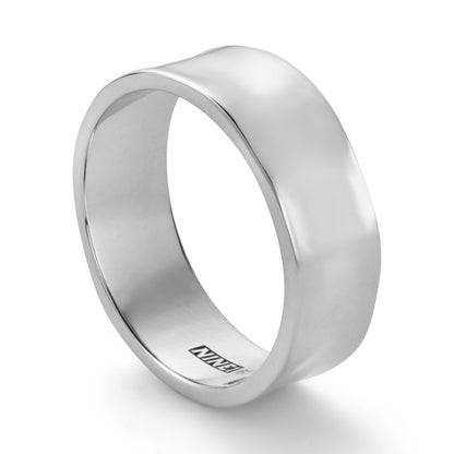 Ring Swell 8mm Silver