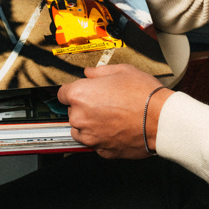 Bracelet Box Chain Square 2mm Silver