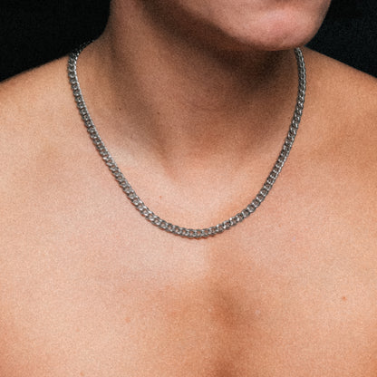 Necklace Gourmet 6mm Silver