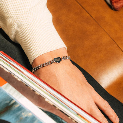Bracelet Gourmet 6mm Silver